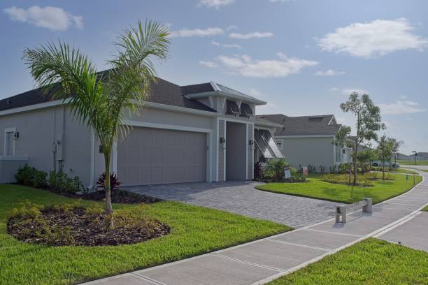 Residential Paver Driveway in Westchase, FL